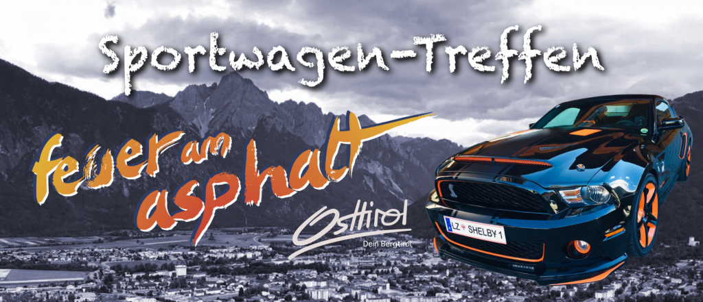 Foto Banner Feuer am Asphalt